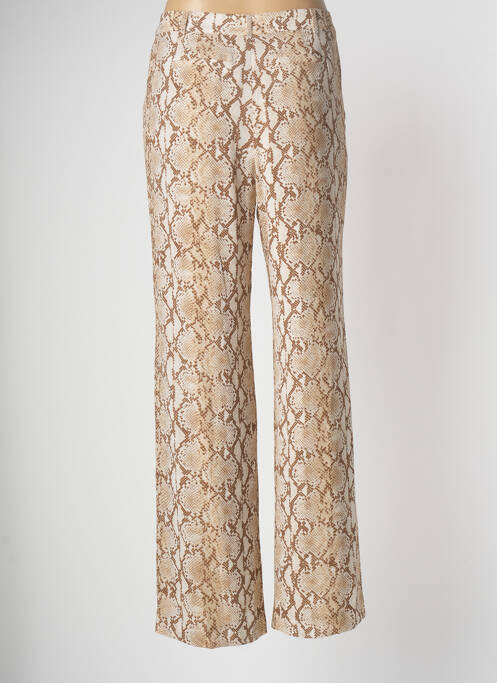 Pantalon larg bej MICHAEL KORS femeie