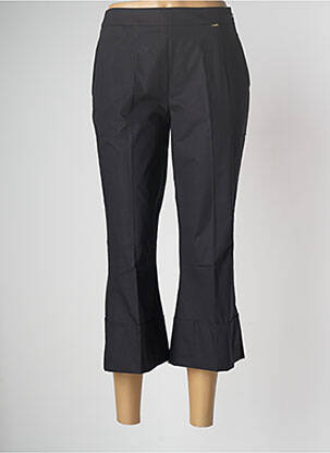 Pantalon trei sferturi elasticitate talie înaltă negru TWINSET femme