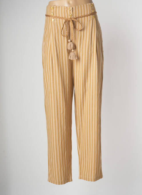 Pantalon drept bej MES DEMOISELLES...PARIS femeie
