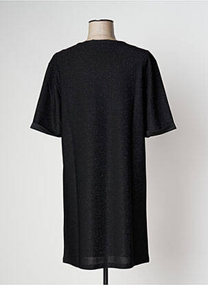 Rochie scurtă mâneci scurte mâneci scurte negru TEDDY SMITH femeie
