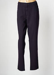 Pantalon slim țesătură poplin mărime normală violet LCDN femme