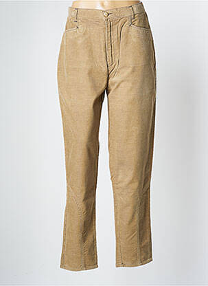 Pantalon slim mărime normală mărime normală bej OBER femeie