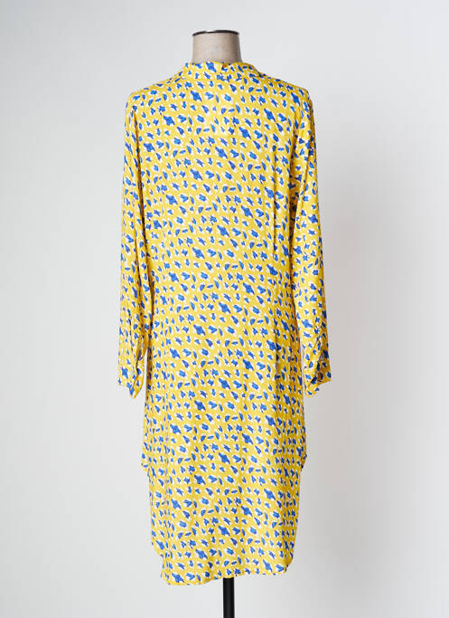 Rochie midi galben DONA LISA femeie