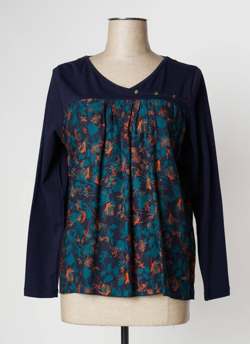 Top albastru THALASSA femeie