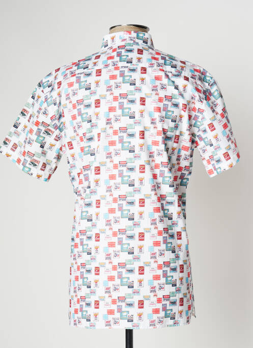 Cămașă cu mâneci scurte verde CIBLE ROUGE bărbat