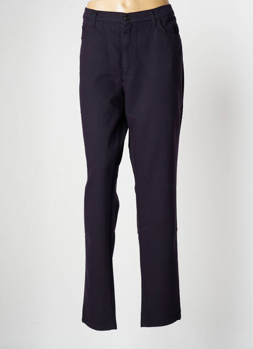 Pantalon slim violet LCDN femeie