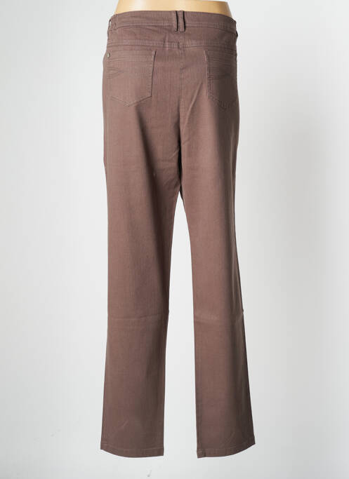 Pantalon slim maro EVER EASY BY JAC JAC femeie