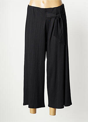 Pantalon larg negru PAZ TORRAS femeie