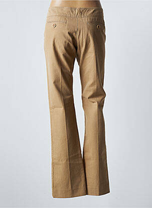 Pantalon evazat elasticitate talie joasă bej HARTFORD femeie