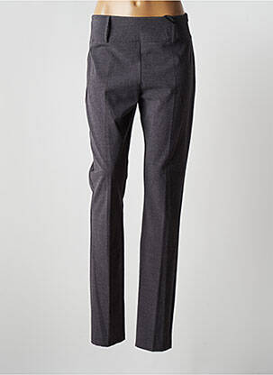 Pantalon slim gri CRISTINA GAVIOLI femeie