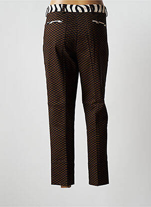 Pantalon chino mărime normală mărime normală maro AHIMARIA femeie