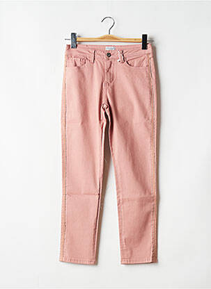 Pantalon slim roz C'EST BEAU LA VIE femeie