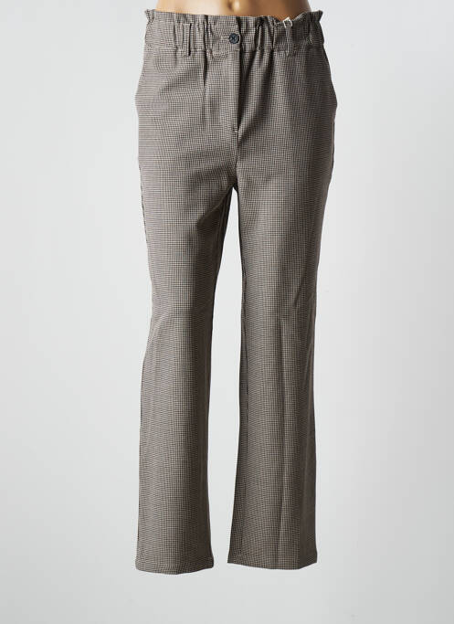 Pantalon drept gri C'EST BEAU LA VIE femeie