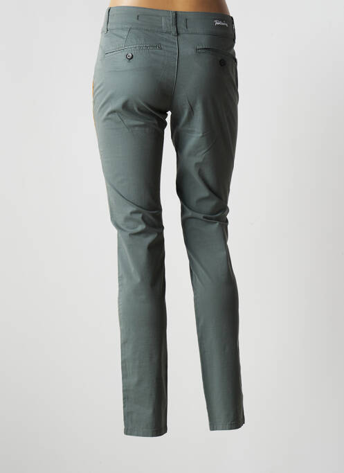 Pantalon chino verde LES TEINTURIERS femeie