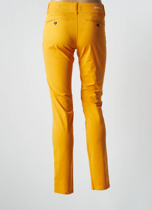 Pantalon chino galben LES TEINTURIERS femeie
