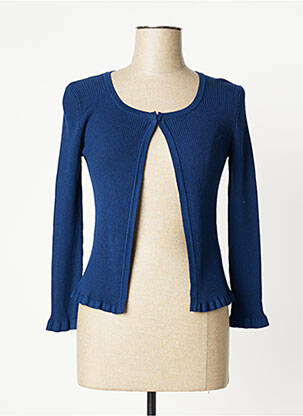 Vestă cu mâneci lungi albastru SEE THE MOON femeie