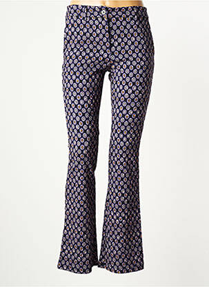 Pantalon evazat violet SEE THE MOON femeie