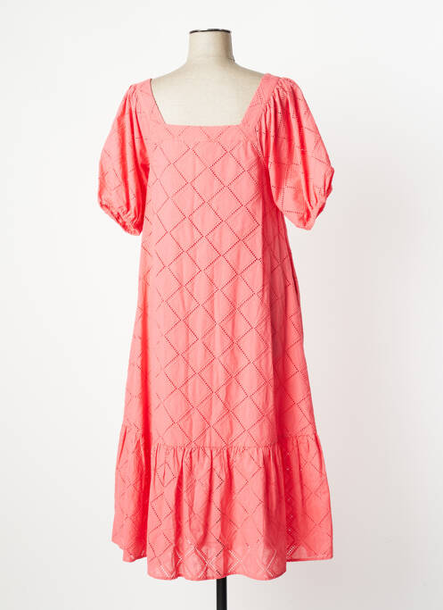 Rochie midi roz SALSA femeie