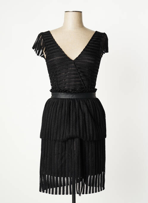 Rochie midi negru SCHOOL RAG femeie