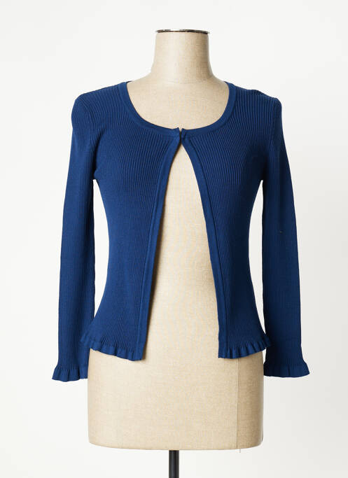 Vestă cu mâneci lungi albastru SEE THE MOON femeie