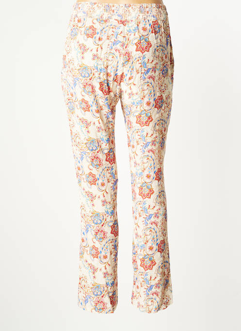 Pantalon drept bej LE TEMPS DES CERISES femeie