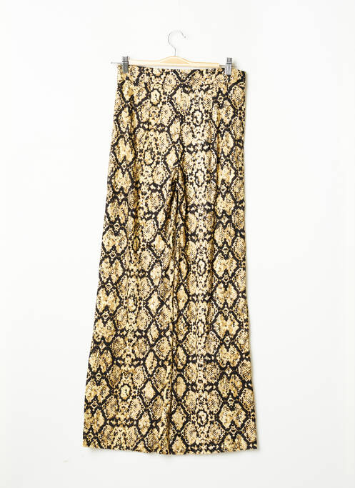 Pantalon larg galben LOLA ESPELETA femeie