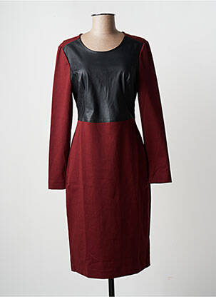 Rochie midi roșu BCBGMAXAZRIA femeie