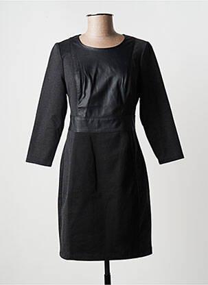 Rochie scurtă mâneci 3/4 mâneci 3/4 gri BCBGMAXAZRIA femeie