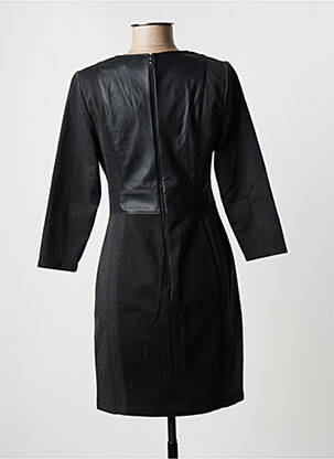 Rochie scurtă mâneci 3/4 mâneci 3/4 gri BCBGMAXAZRIA femeie