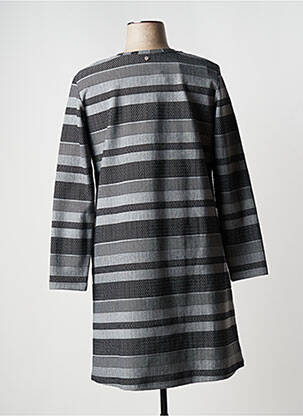 Rochie midi mâneci lungi mâneci lungi gri THALASSA femeie