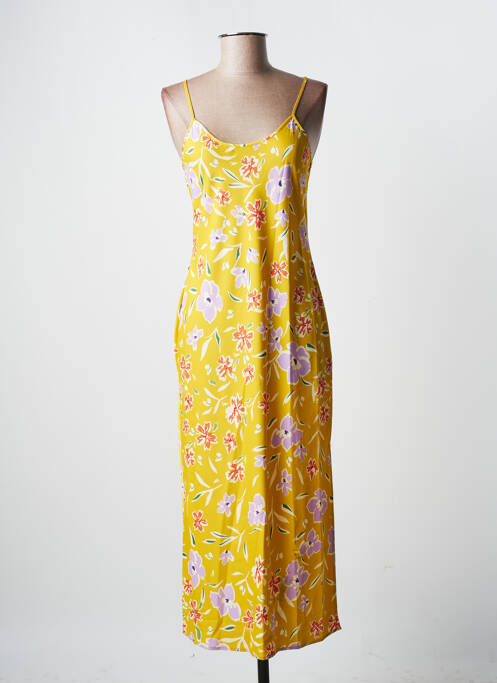 Rochie midi galben BCBGENERATION femeie