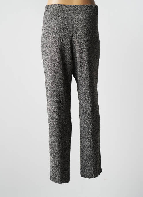 Pantalon drept gri FRANCK ANNA femeie