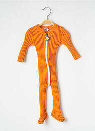 Salopetă-pantalon mâneci lungi mâneci lungi portocaliu OZONA fată