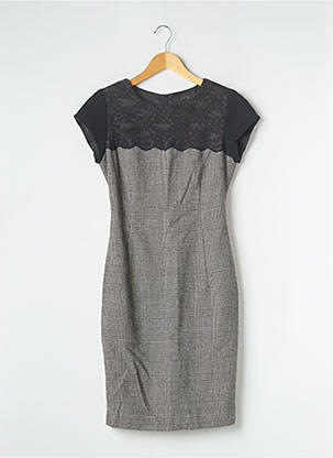 Rochie midi gri ZARA femeie