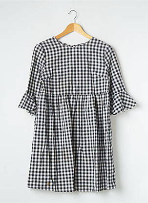 Rochie scurtă mâneci 3/4 mâneci 3/4 negru #127344 femeie