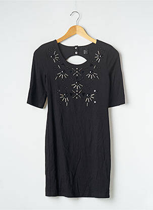 Rochie scurtă mâneci scurte mâneci scurte negru H&M femeie