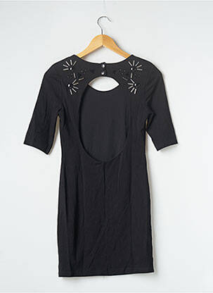 Rochie scurtă mâneci scurte mâneci scurte negru H&M femeie