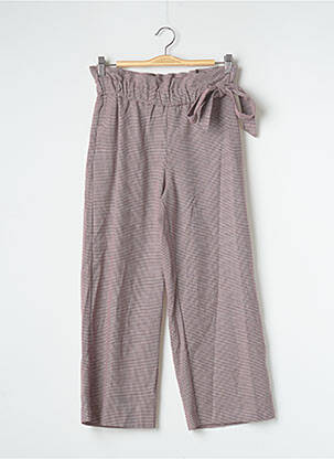 Pantalon trei sferturi roșu ZARA femeie