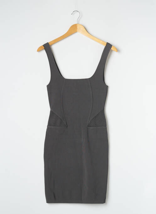 Rochie scurtă gri ZARA femeie