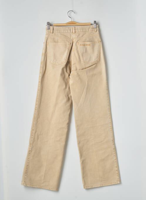 Blugi cu croială largă bej NINA RICCI femeie