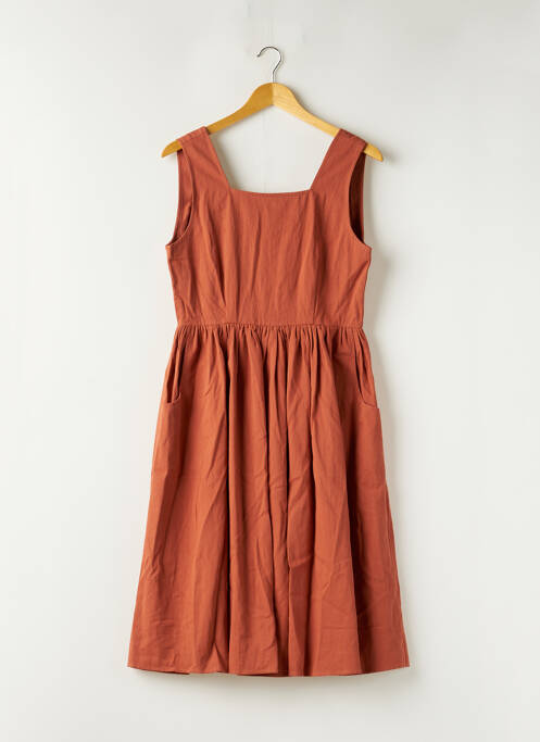 Rochie midi portocaliu MOLLY BRACKEN femeie