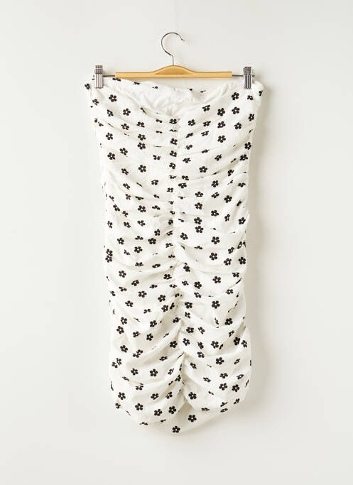 Rochie scurtă alb LOAVIES femeie