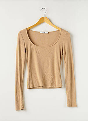 Top bej NA-KD femeie