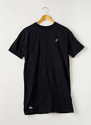Tricou croială dreaptă mâneci scurte negru SUPERDRY femeie