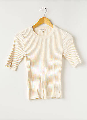 Top bej GUESS femeie