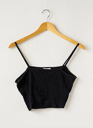 Top țesătură jersey bretele subțiri negru SUBDUED femme