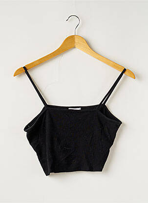 Top negru SUBDUED femeie