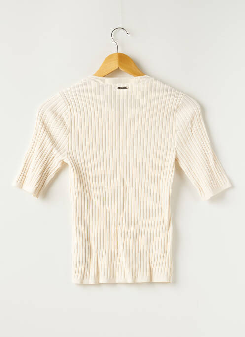 Top bej GUESS femeie