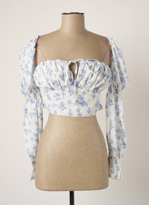 Top albastru NASTY GAL femeie