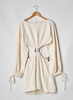 Rochie midi bej L'ACADEMIE femeie